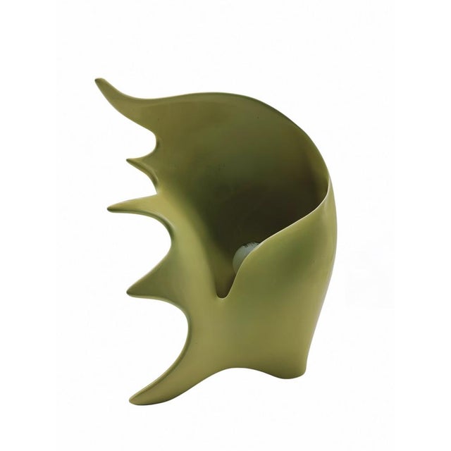 Conchiglia Table Lamp by Antonia Campi for Laveno, Italy, 1950s For Sale - Image 9 of 9