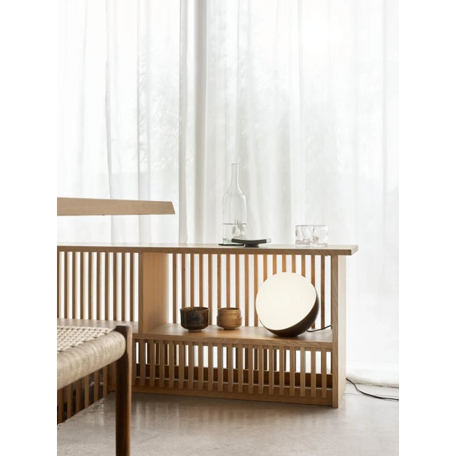 Small Vilhelm Lauritzen 'Vl Studio' Brass and Glass Table Lamp for Louis Poulsen For Sale - Image 10 of 13