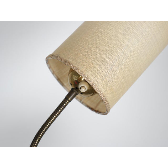 Three-Armed Brass Bag-Shaped Floor Lamp, Germany, 1950s For Sale - Image 13 of 18