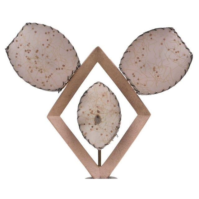 Vintage Cactus Lamp, American Manufacture, 1940s For Sale - Image 4 of 6