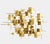 Global Views Folded Brass Wall Sculptures by Dwell Studio for Global Views – Solid Brass (2 Available) For Sale - Image 4 of 7