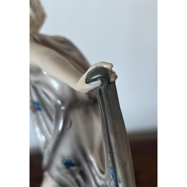 Art Deco Sculpture of a Dancer from Goldscheider, Austria, 1920s For Sale - Image 9 of 18