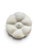 French 1960s French Gien White Barbotine Majolica Oyster Plates - Set of 6 For Sale - Image 3 of 4