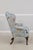 Pair Jungle Boogie Monkey Toile Upholstered Wing Chairs For Sale In Philadelphia - Image 6 of 14