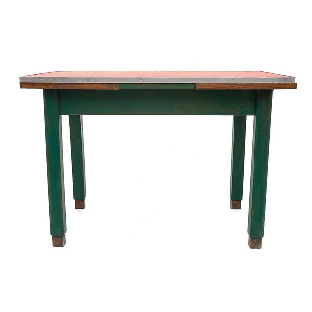 Vintage Kitchen Table, 1950s For Sale - Image 6 of 12