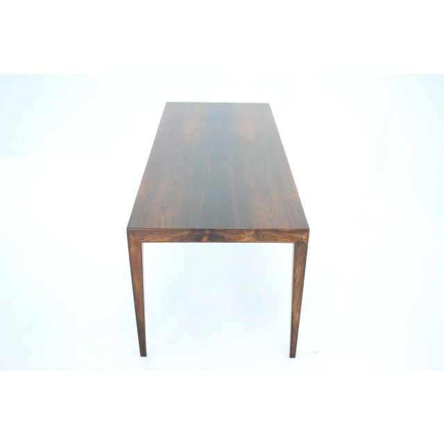 Palisander Coffee Table attributed to Severin Hansen, Denmark, 1960s For Sale - Image 6 of 13