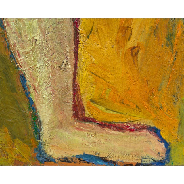 1970s 1975 Oil on Canvas Painting of a Nude Female Figure by William Brice For Sale - Image 5 of 8
