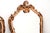 French Rococo Gilt Wood Mirrors, 1950s, Set of 2 For Sale - Image 4 of 12