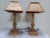 Rustic All Wood Lamps With Wooden lamp shades - Pair For Sale - Image 3 of 5