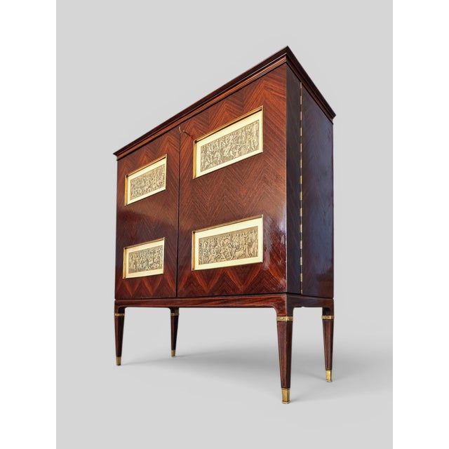 Mid-Century Italian Bar Cabinet from Paolo Buffa, 1950s For Sale - Image 18 of 18