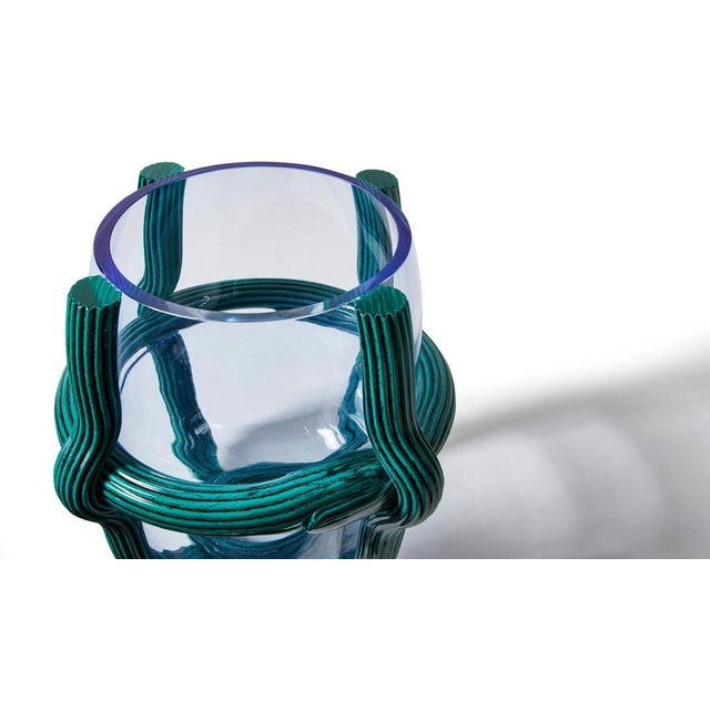 Glass Sestiere Vase in Murano Glass by Patricia Urquiola For Sale - Image 7 of 14