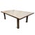 Metal Beige Omni Pattern Mosaic Outdoor Coffee Table For Sale - Image 7 of 8
