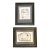Gallery Wall Collection-2 Vintage Wayne Cunningham Abstract Ink Drawings Vintage Frames-Set of 2 For Sale
