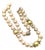 South Sea Akoya Pearl Necklace 14k Gold Certified For Sale