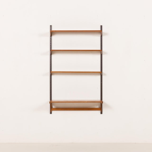 Minimalist Shelving Unit with Desk by Kai Kristiansen for FM Møbler, 1960s For Sale - Image 4 of 13