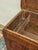 Brown Antique Inlaid Oak Chest, 1700s For Sale - Image 8 of 12