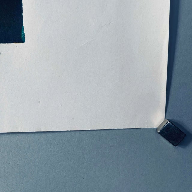 1960s Artist's Proof Abstract Purple Skull Still Life Print For Sale - Image 9 of 13