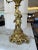 Mid 20th Century Pair of French Gilt Bronze Figural Candelabra Table Lamp With Cherub For Sale - Image 5 of 6