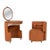 Dilly Daily Vanity in Brown Leather attributed to Luigi Massoni for Poltrona Frau, 1968 For Sale - Image 18 of 18