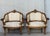 Late 19th Century Pair of Italian Rococó Louis XV Fauteuils or Slipper Chairs For Sale - Image 18 of 18