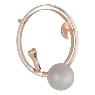 Pearl Wall Lamp by Creativemary For Sale