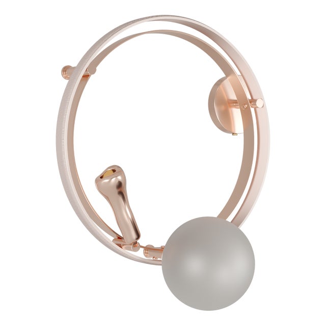 Pearl Wall Lamp by Creativemary For Sale