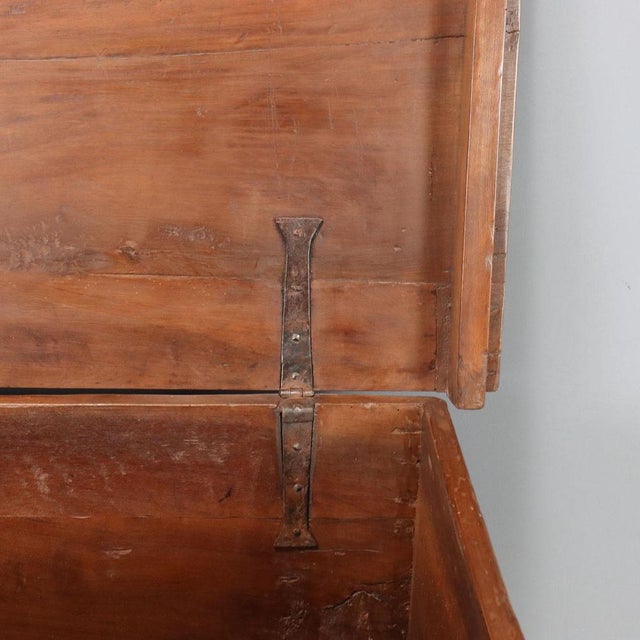 Italian Chest in Walnut For Sale - Image 9 of 14