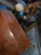 Wood Antique Marquetry Patterned Letter Box on Stand For Sale - Image 7 of 7