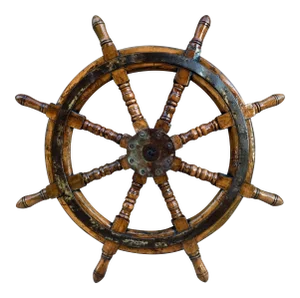Early 20th Century Ships Wheel
