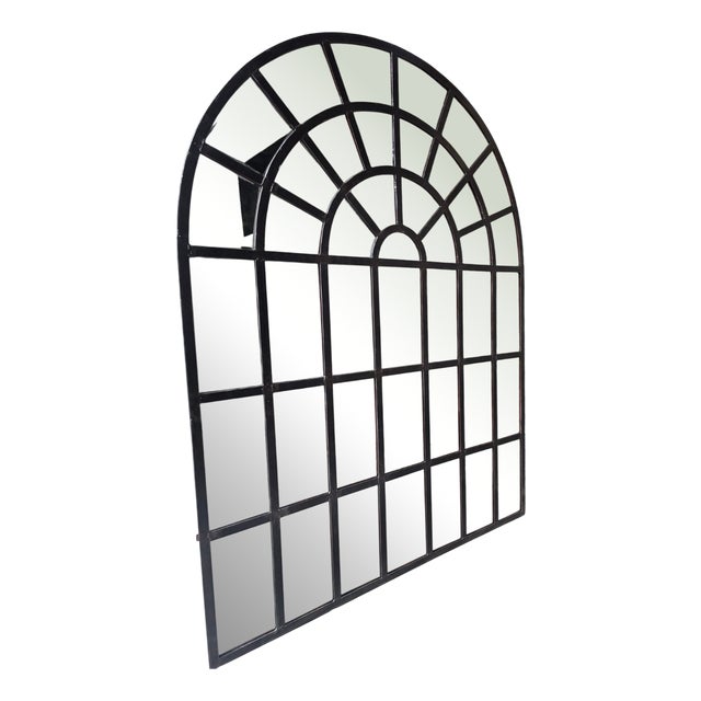 Large Metal Orangery Mirror, 1920s For Sale