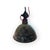 Industrial Pendant Lamp with Enamel Shade and Cast Housing attributed to VEB Leuchtenbau Leipzig, 1960s For Sale - Image 6 of 9