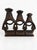 Metal Brutalist Cast Iron Matryoshka Russian Doll Candleholder, Soviet, 1960s For Sale - Image 7 of 7