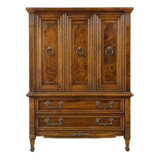 Vintage Drexel Heritage Francesca Armoire For Sale