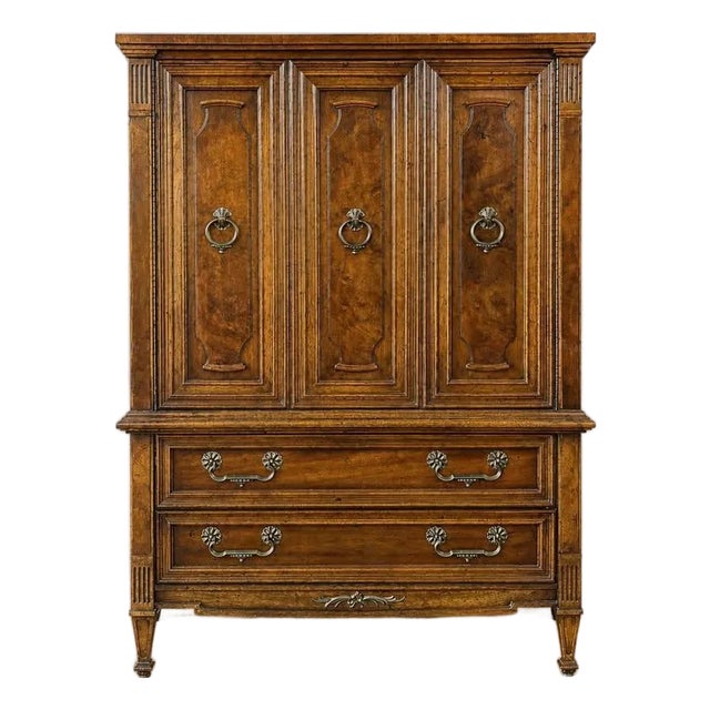 Vintage Drexel Heritage Francesca Armoire For Sale