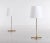 White Brass Table Lamps by Hans-Agne Jakobsson, 1960s, Set of 2 For Sale - Image 8 of 10