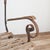 Antique French Rustic Iron Folding Garden Bench For Sale - Image 4 of 12