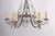 Rococo Early 20th Century Waterfall Crystal Chandelier For Sale - Image 3 of 17