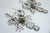 French Crystal Bronze Sconce Rings attributed to Maison Baguès, 1960s, Set of 2 For Sale - Image 11 of 18