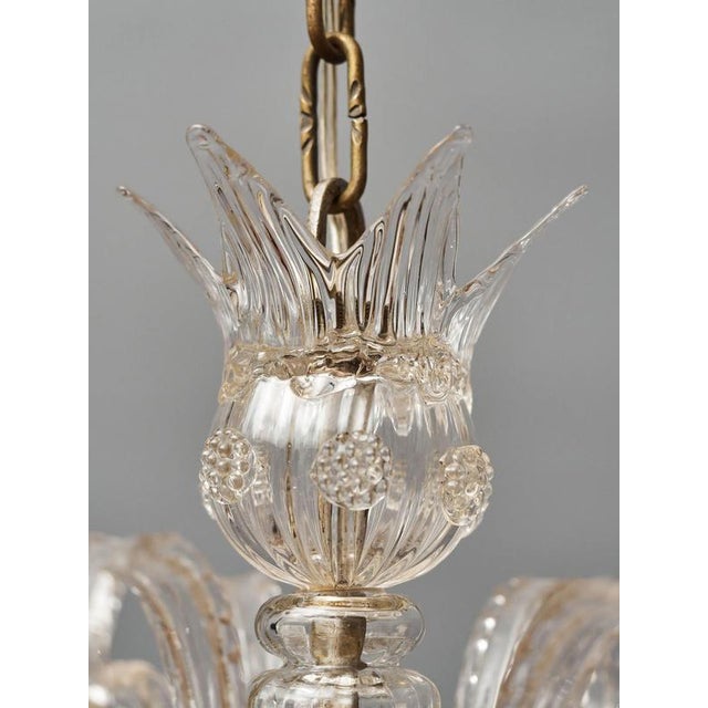 Venetian 2-Tier Chandelier with 9 Bulbs For Sale - Image 12 of 14