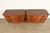 Ralph Lauren French Provincial Louis XV Carved Walnut Marble Top Commodes or Chests of Drawers, Pair For Sale - Image 13 of 16