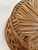 Vintage Artisan Handcrafted Round Rattan Basket For Sale In Atlanta - Image 6 of 11