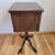 Antique Sewing Supply Storage Cabinet Side Table For Sale - Image 6 of 12