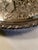 Vintage Round Gallery Silver Tray For Sale In Seattle - Image 6 of 9