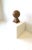 Tan Marble Sphere Sculpture, Modern Art Deco, Circa Early-20th Century For Sale - Image 8 of 13