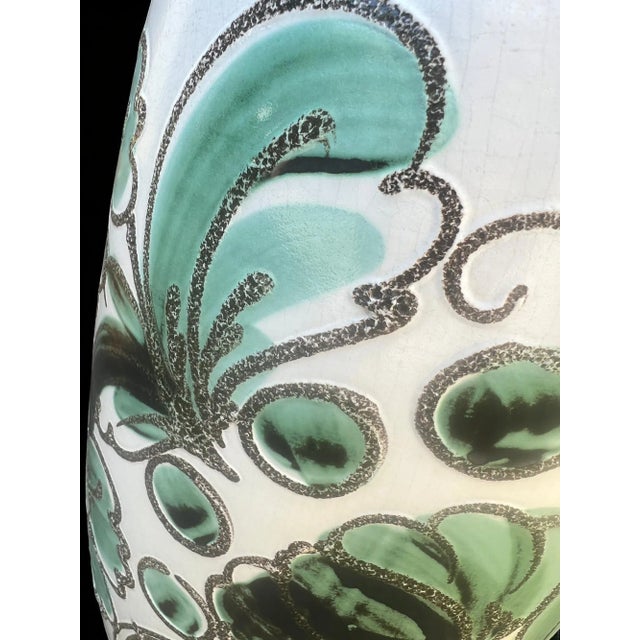 Black 284-53 Floor Vase from Scheurichf, Germany, 1970s For Sale - Image 8 of 9