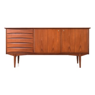 Mid-Century Modern Teak Sideboard from Frederik Kayser, 1960s For Sale