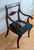 Set of 4 Duncan Phyfe / Regency-Revival Mahogany Dining Chairs, C. 1940s–60s — One Armchair, Needlepoint Seats For Sale - Image 10 of 12