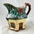 Staffordshire Warrilow and Cope, 19th C. English Staffordshire Majolica Country Cottage Jug For Sale - Image 4 of 8