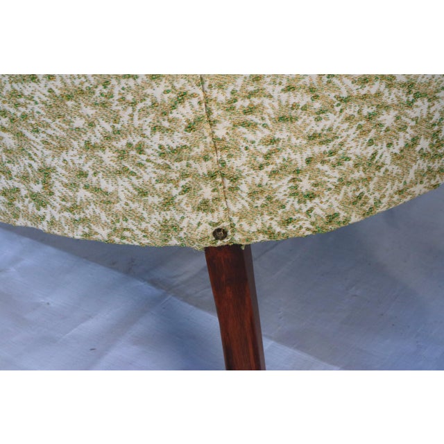 Vintage French Provincial Accent Wingback Armchairs-a Pair For Sale - Image 15 of 15