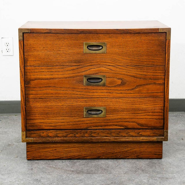 Mid-Century Modern Mid Century Modern Storage Chest Record Lp Storage Cabinet Table Lane Vinyl MCM For Sale - Image 3 of 11